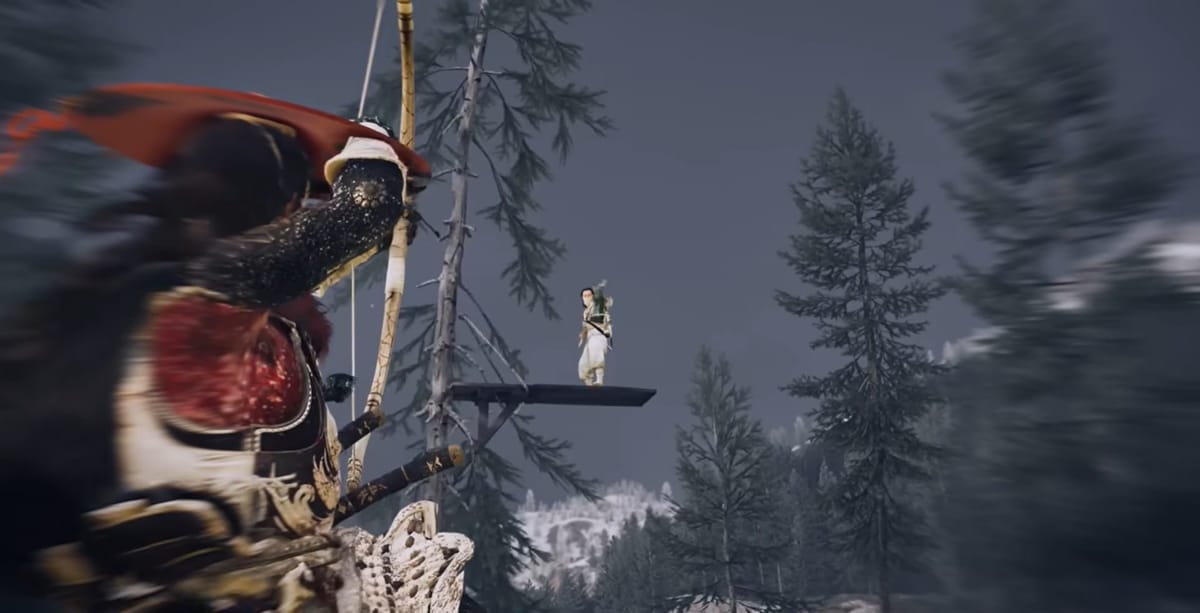 Ghost of Yotei: Nosta taisteluasi ilmaetäisyydellä