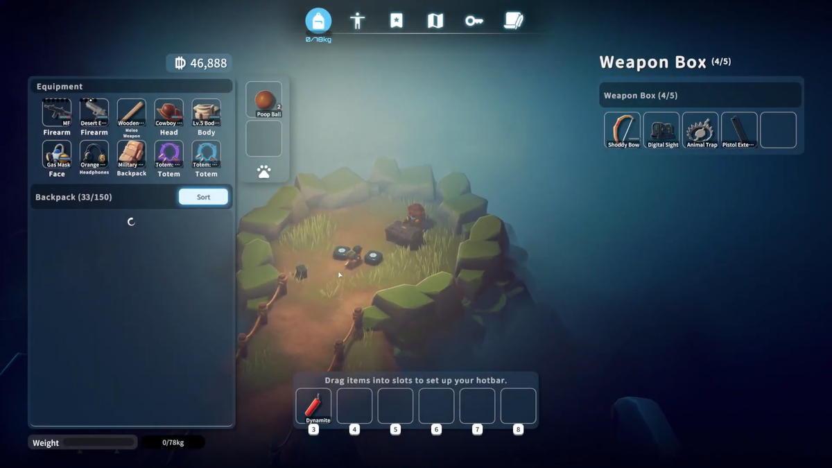 Luolan sisäänkäynnin avaaminen Ground Zerossa 