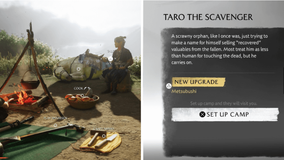 Taro Yotein scavenger Ghost: Sijainti, varusteet ja päivitykset