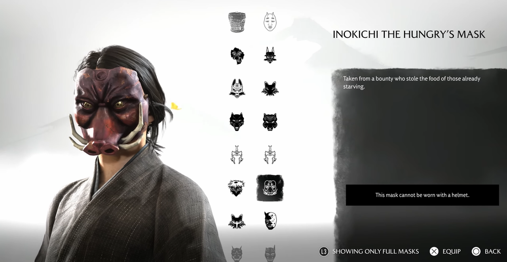 Yotein haamu: INOKICHI HUNNUSTEN MASKIN SIJAINTI JA OPAS