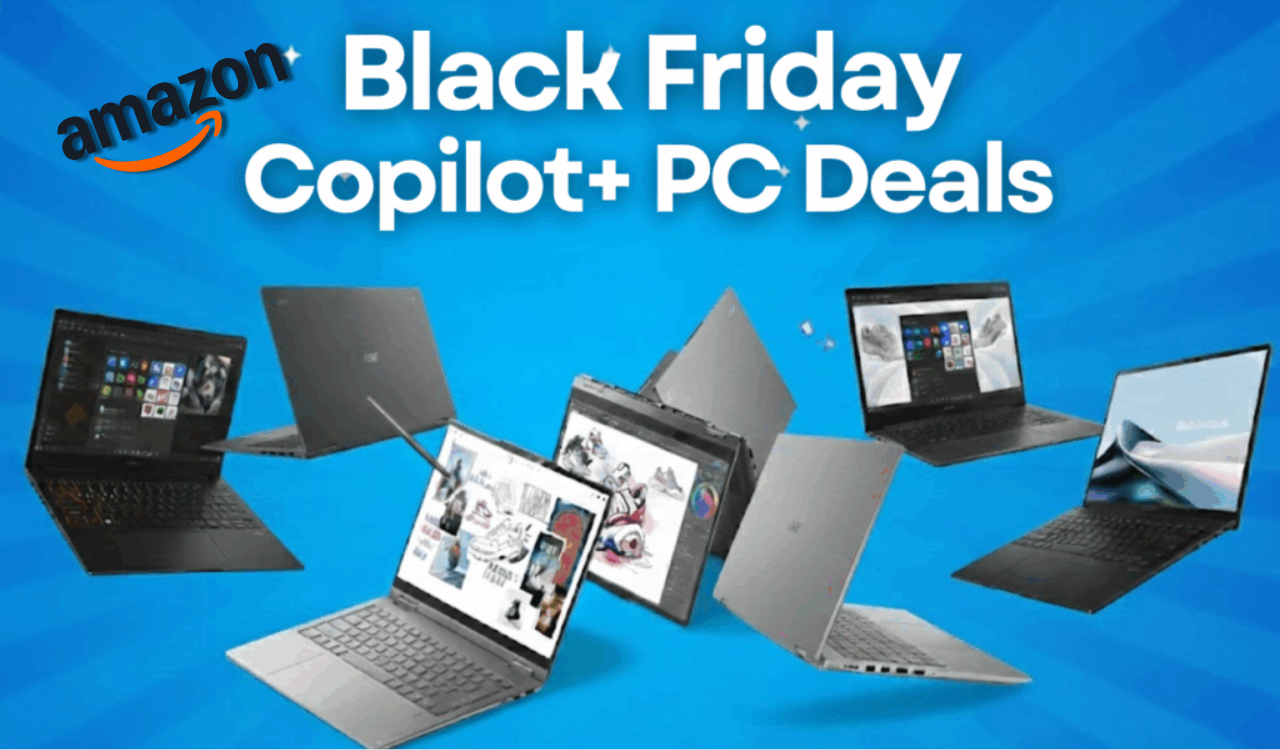 Amazonin Black Friday 2025 parhaat tarjoukset kannettavista tietokoneista