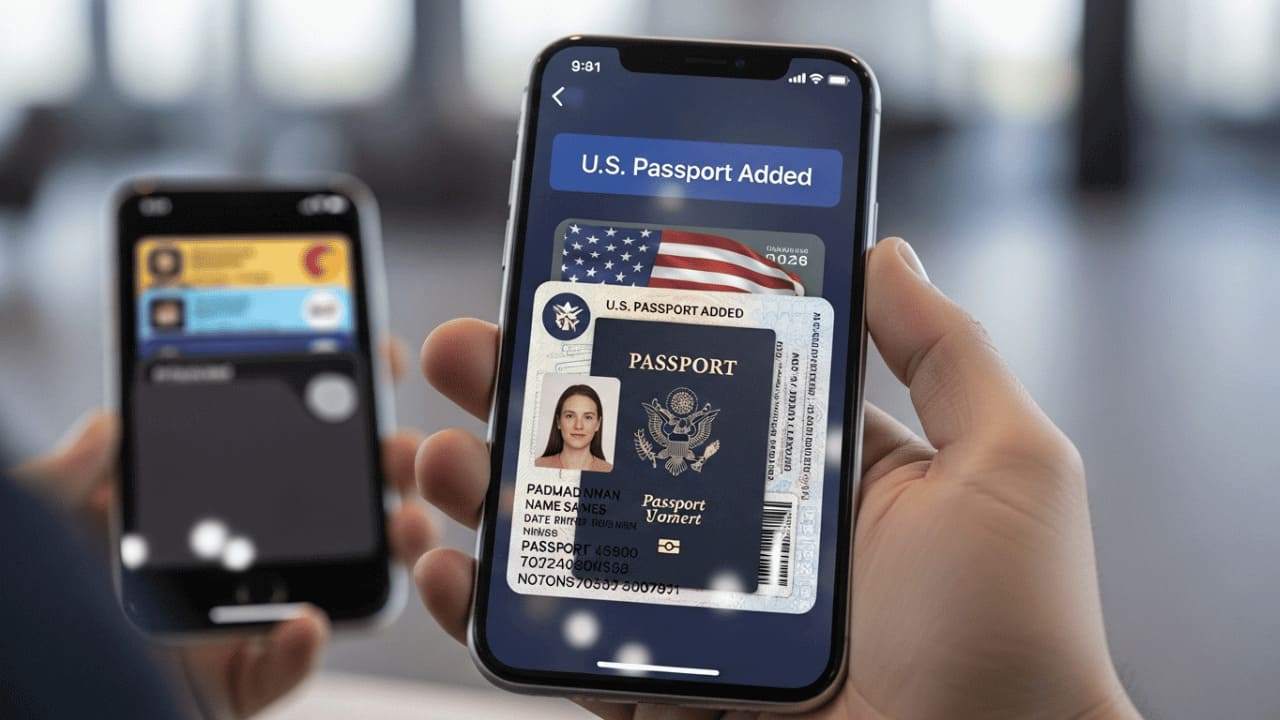 Apple julkaisee digitaalisen tunnuksen Yhdysvaltain passeille Wallet-sovelluksessa