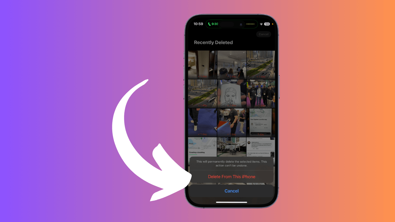 Roskakorin tyhjentäminen iPhonessa (koko opas)