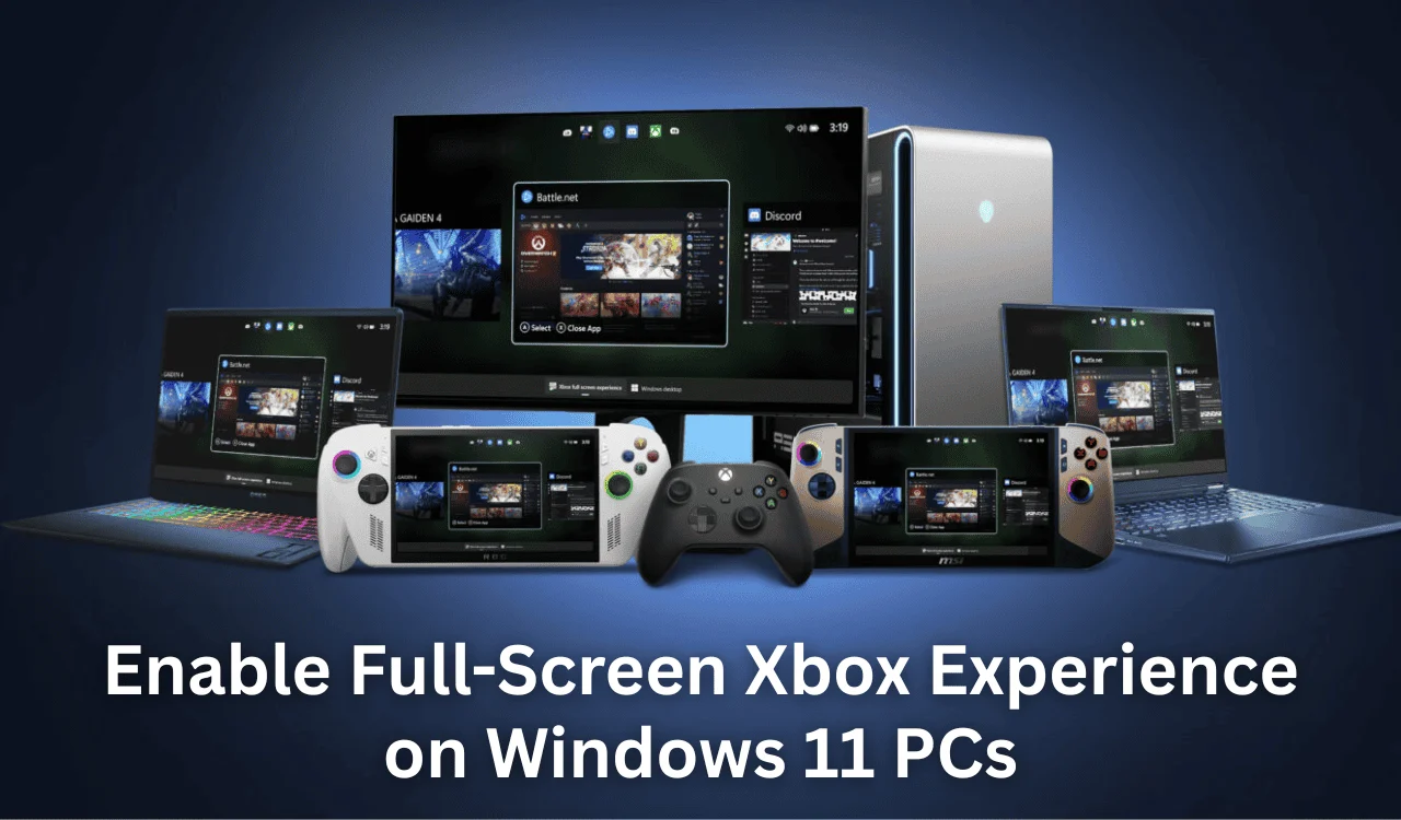 Uuden Xboxin koko näytön kokemuksen ottaminen käyttöön Windows 11:ssä