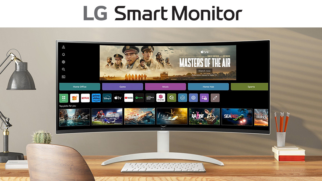 Tämä LG 34 tuuman kaareva Smart Monitor on 50 dollarin alennus juuri nyt
