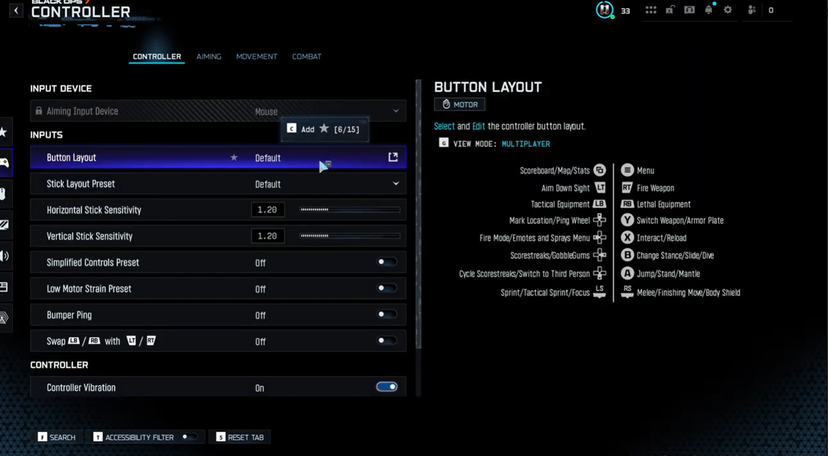 Black Ops 7: Parhaat tavoiteasetukset