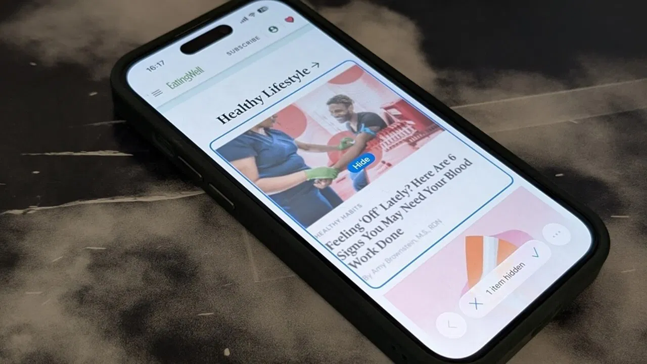 Tämä vähän tunnettu Safari-ominaisuus auttaa sinua keskittymään olennaiseen