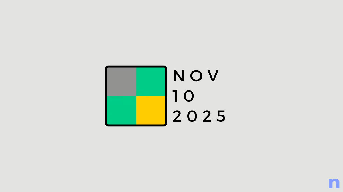 Quordlen vihjeitä ja vastauksia: 10. marraskuuta 2025