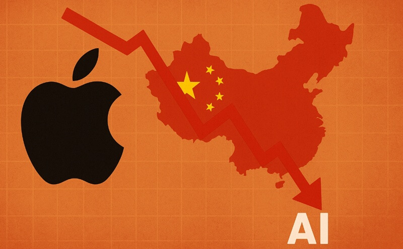 Applen AI-viivästykset Kiinassa tuovat kiinalaisten kilpailijoiden markkinaedun