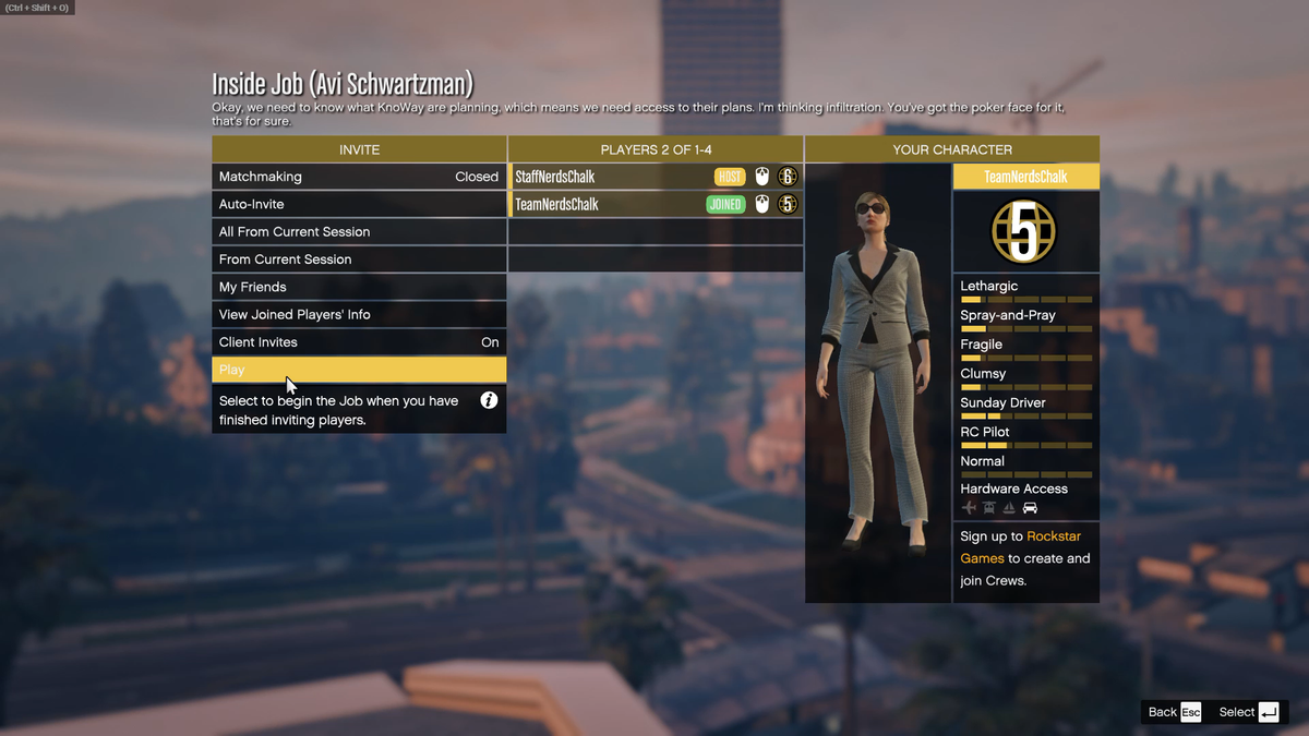 Yhteistyötilan pelaaminen GTA Onlinessa