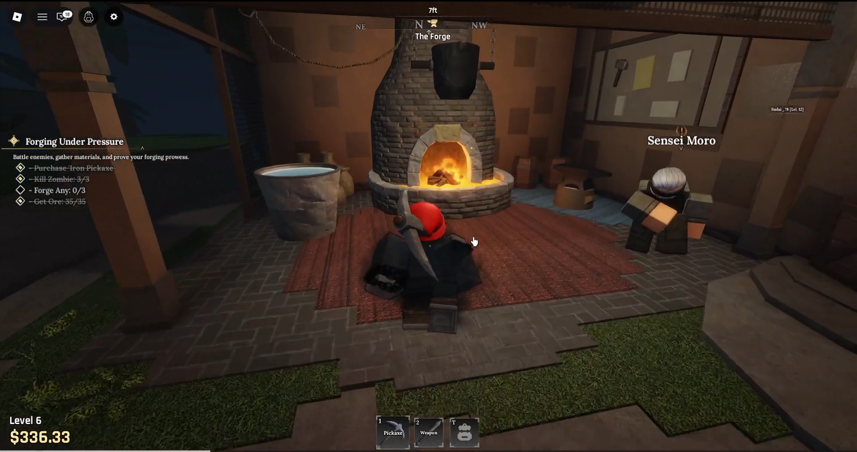 Takominen paineen alaisena Walkthrough 