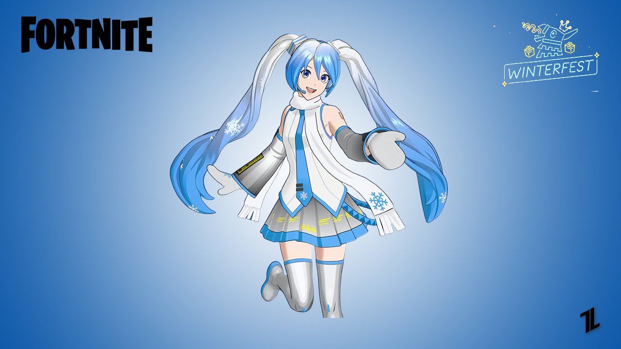 Kuinka saada Snow Hatsune Miku Skin Fortnitessa