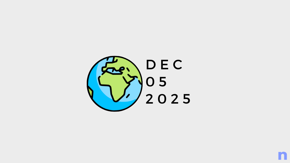 Globle 5. joulukuuta 2025: temppuja ja vastauksia